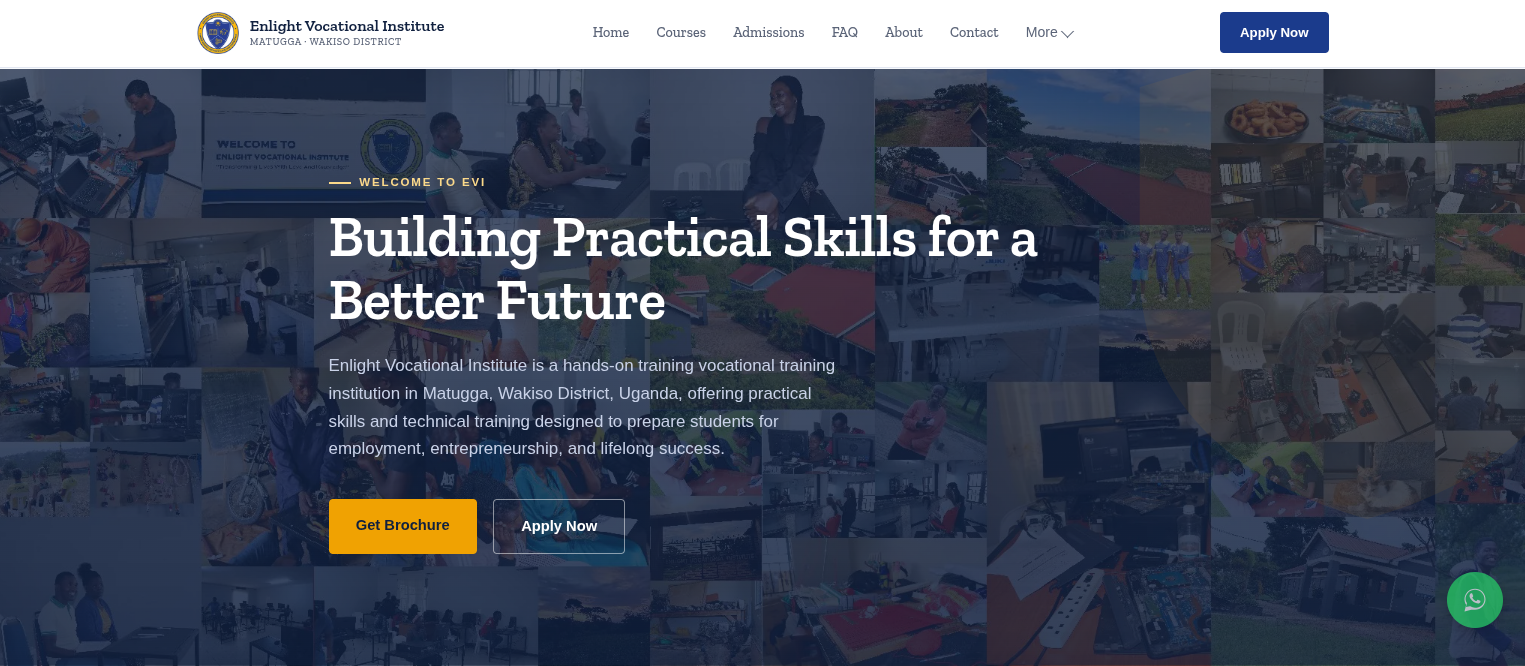 EVI website