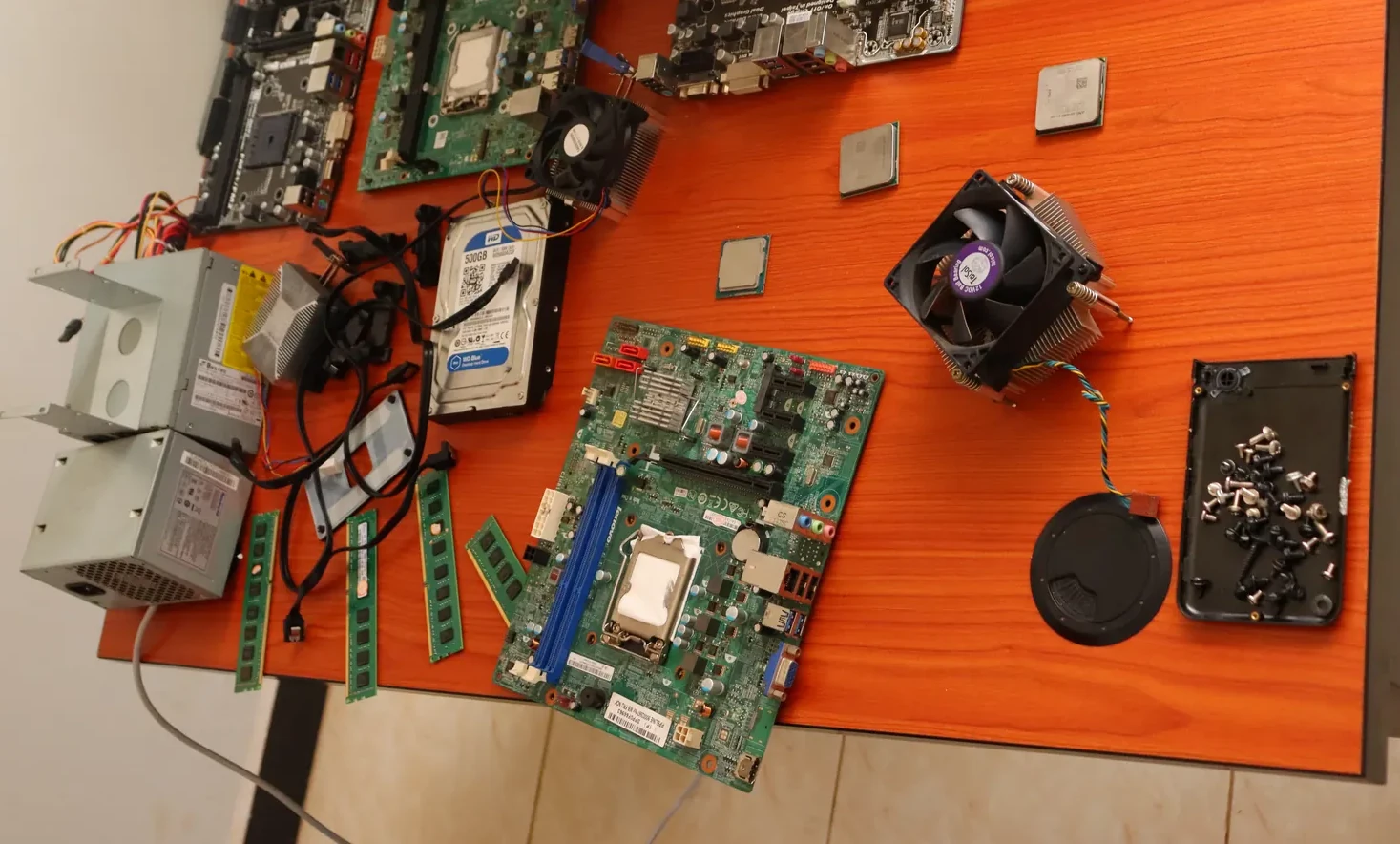 Technology workspace